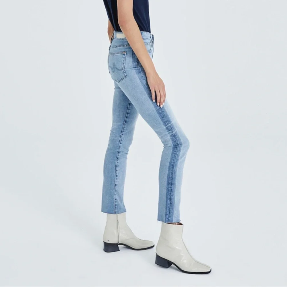 AG The Mari High Rise Straight Jeans in 19 Years Balmy Coast - Size 26